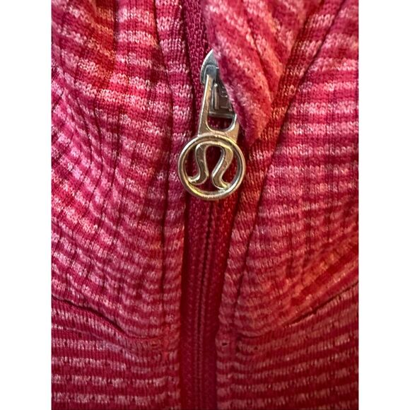 Lululemon Run Swiftly Tech 1/2 Zip Tonka Stripe Heathered Bumble Berry - Picture 9 of 13